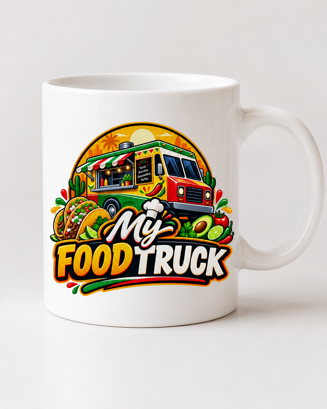 My Food Truck Ceramic Mug