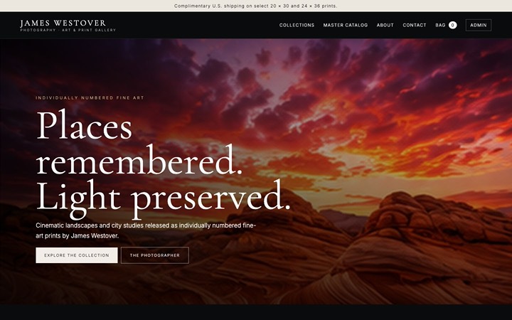 Home page of Fine Art & Photography