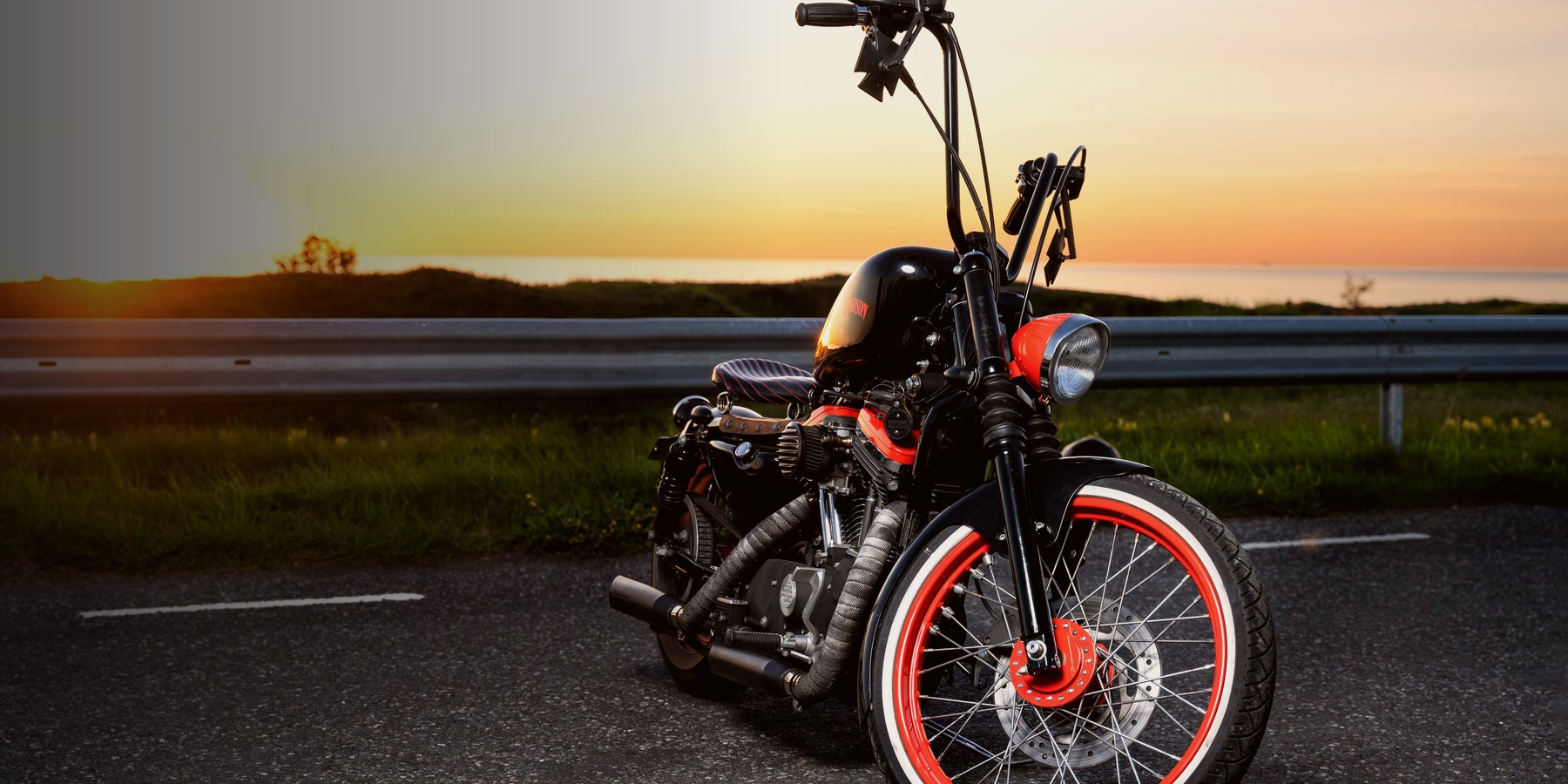 Parole Ink motorcycle and open-road tattoo studio theme